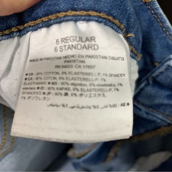 Women's Old Navy Rockstar Mid Rise Jeans Size 6 - Picture 10 of 10